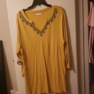 Mustard tunic